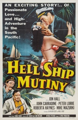 Hell Ship Mutiny movie poster (1957) mouse pad