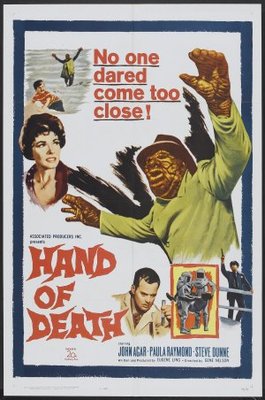 Hand of Death movie poster (1962) hoodie