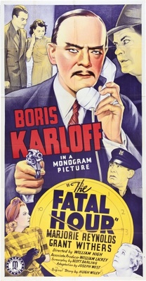 The Fatal Hour movie poster (1940) mug
