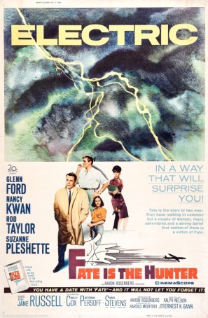 Fate Is the Hunter movie poster (1964) poster
