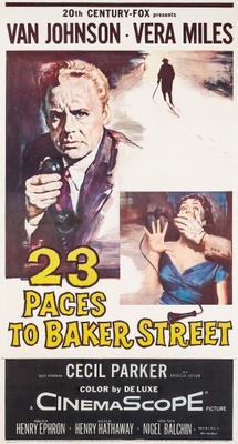 23 Paces to Baker Street movie poster (1956) Longsleeve T-shirt