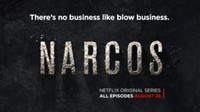 Narcos movie poster (2015) Mouse Pad MOV_ednbmuzd