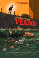 Vertigo movie poster (1958) Longsleeve T-shirt #1439046