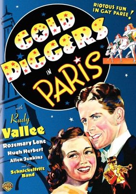 Gold Diggers in Paris movie poster (1938) tote bag