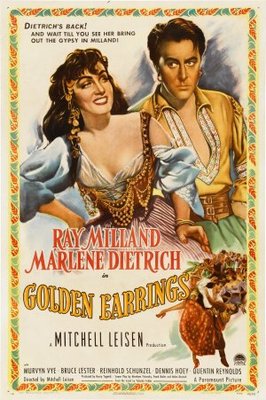 Golden Earrings movie poster (1947) poster