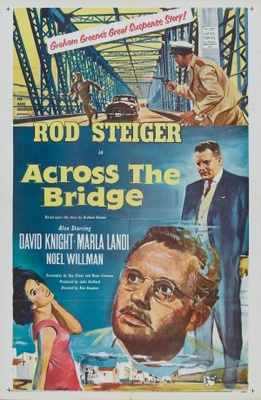 Across the Bridge movie poster (1957) tote bag