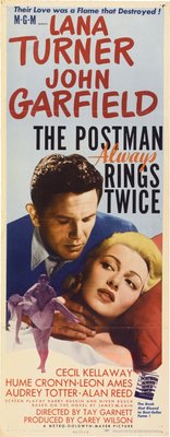 The Postman Always Rings Twice movie poster (1946) poster