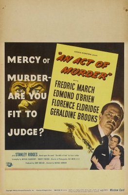 An Act of Murder movie poster (1948) Sweatshirt