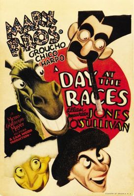 A Day at the Races movie poster (1937) mouse pad