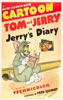 Jerry's Diary movie poster (1949) t-shirt #MOV_ef36cfaf