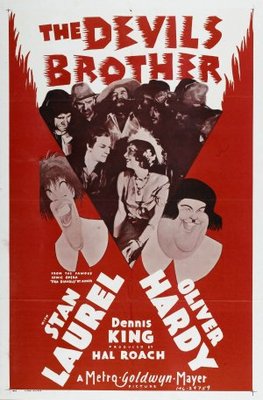 The Devil's Brother movie poster (1933) mug