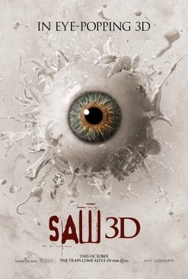 Saw 3D movie poster (2010) Poster MOV_ef4b773a