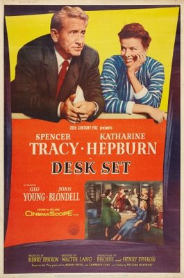 Desk Set movie poster (1957) tote bag