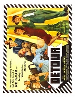 Detour movie poster (1945) Longsleeve T-shirt #783325