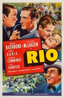 Rio movie poster (1939) Longsleeve T-shirt