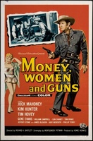 Money, Women and Guns movie poster (1959) Longsleeve T-shirt #1123621
