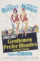 Gentlemen Prefer Blondes movie poster (1953) t-shirt #MOV_efdb472a