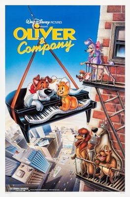 Oliver & Company movie poster (1988) poster