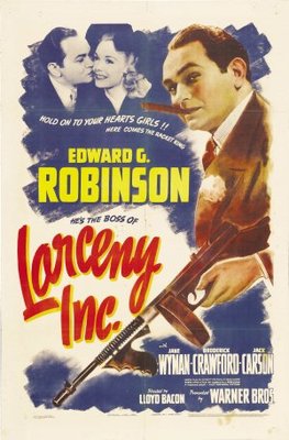 Larceny, Inc. movie poster (1942) mouse pad