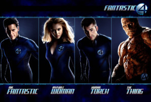 Fantastic Four movie poster (2005) calendar