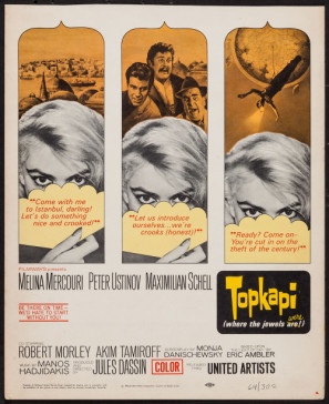 Topkapi movie poster (1964) tote bag