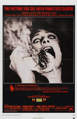 Bug movie poster (1975) calendar