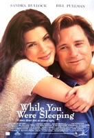 While You Were Sleeping movie poster (1995) t-shirt #MOV_f09750ee