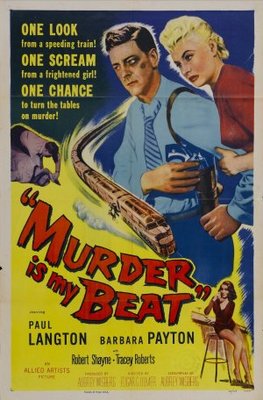 Murder Is My Beat movie poster (1955) hoodie