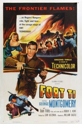 Fort Ti movie poster (1953) poster
