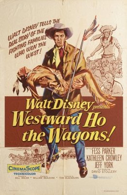 Westward Ho the Wagons! movie poster (1956) calendar