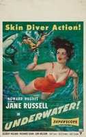 Underwater! movie poster (1955) Sweatshirt #1078465