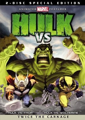 Hulk Vs. movie poster (2009) Mouse Pad MOV_f139fce0