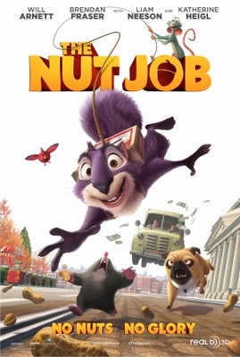 The Nut Job movie poster (2013) hoodie