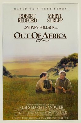 Out of Africa movie poster (1985) calendar