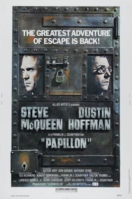 Papillon movie poster (1973) mouse pad