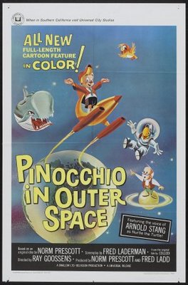 Pinocchio in Outer Space movie poster (1965) Sweatshirt