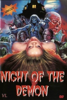 Night of the Demon movie poster (1980) tote bag