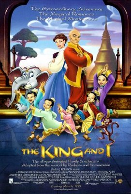 The King and I movie poster (1999) mug