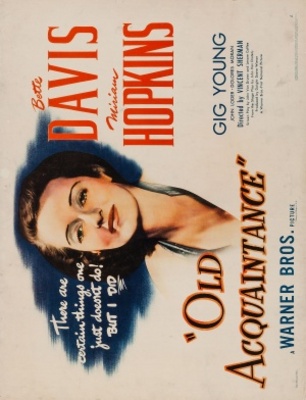 Old Acquaintance movie poster (1943) calendar