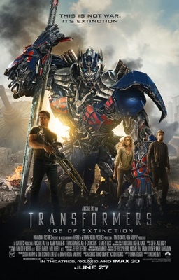 Transformers: Age of Extinction movie poster (2014) Mouse Pad MOV_f1c0a793