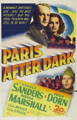 Paris After Dark movie poster (1943) Longsleeve T-shirt
