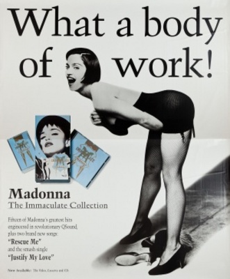 Madonna: The Immaculate Collection movie poster (1990) poster