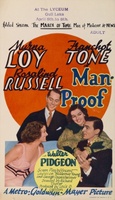 Man-Proof movie poster (1938) hoodie #856501