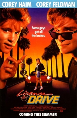 License to Drive movie poster (1988) poster