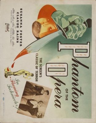 Phantom of the Opera movie poster (1943) tote bag