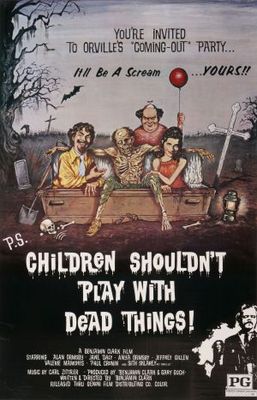 Children Shouldn't Play with Dead Things movie poster (1972) mouse pad
