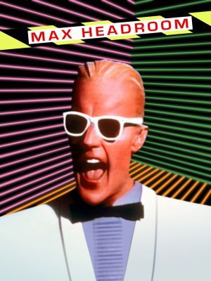 Max Headroom movie poster (1987) mouse pad