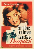 Deception movie poster (1946) t-shirt #MOV_f3580614