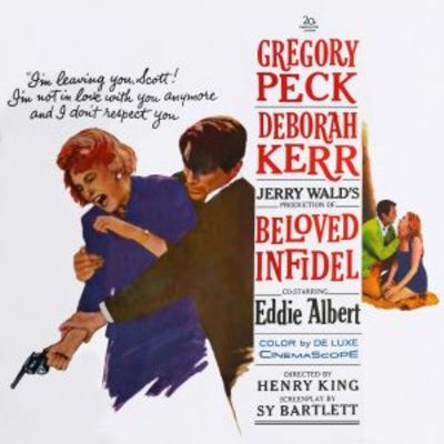 Beloved Infidel movie poster (1959) mouse pad