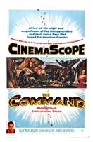 The Command movie poster (1954) t-shirt #MOV_f3614cb4